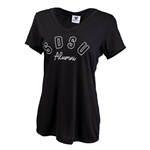 SDSU Alumni Women's V-Neck Tee - Black