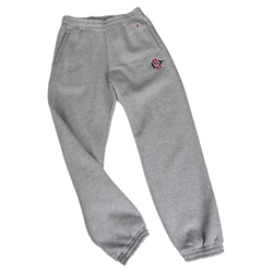 Women's Oversized SD Interlock Pants - Gray